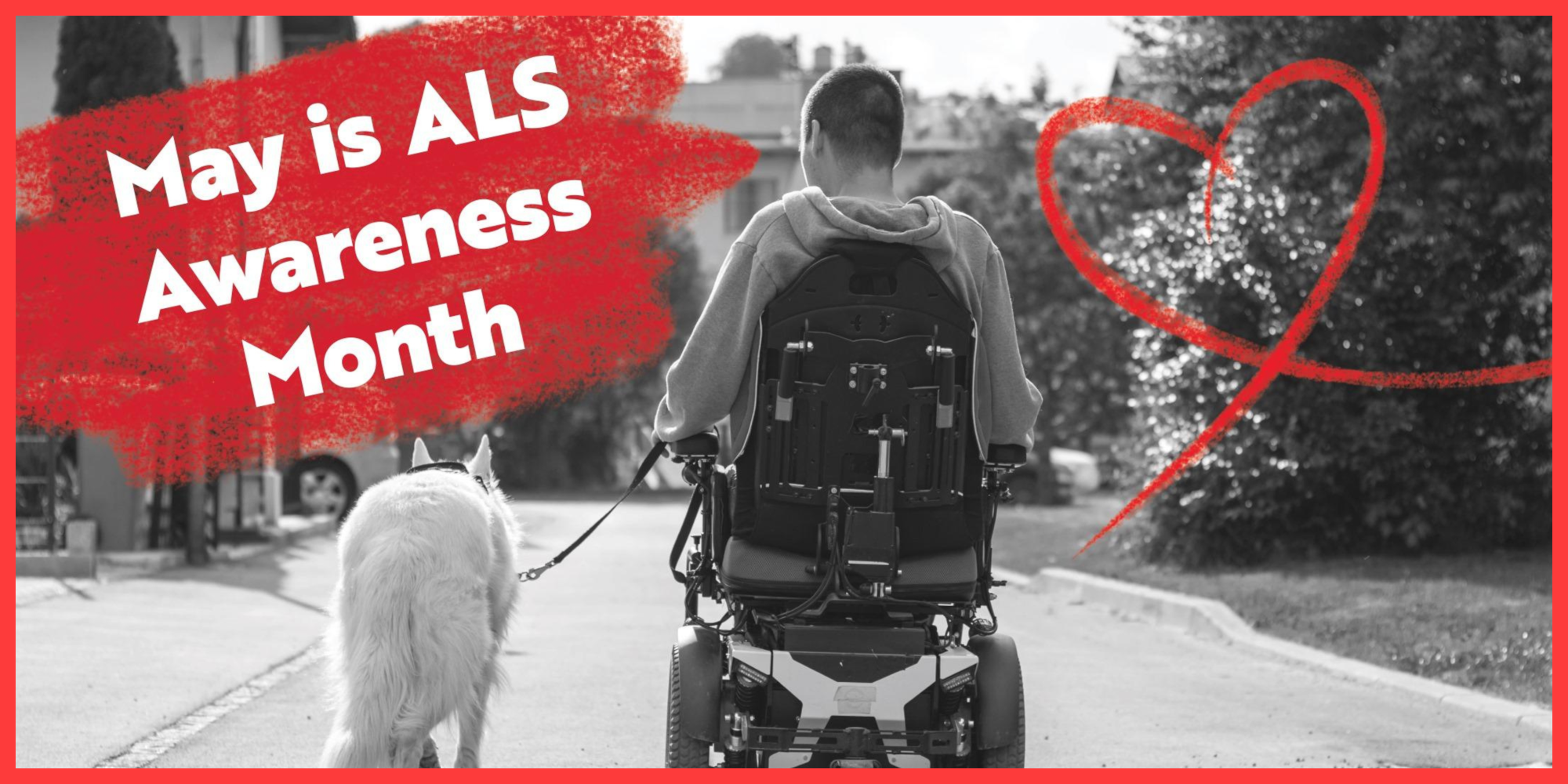 Banner for ALS Awareness Month