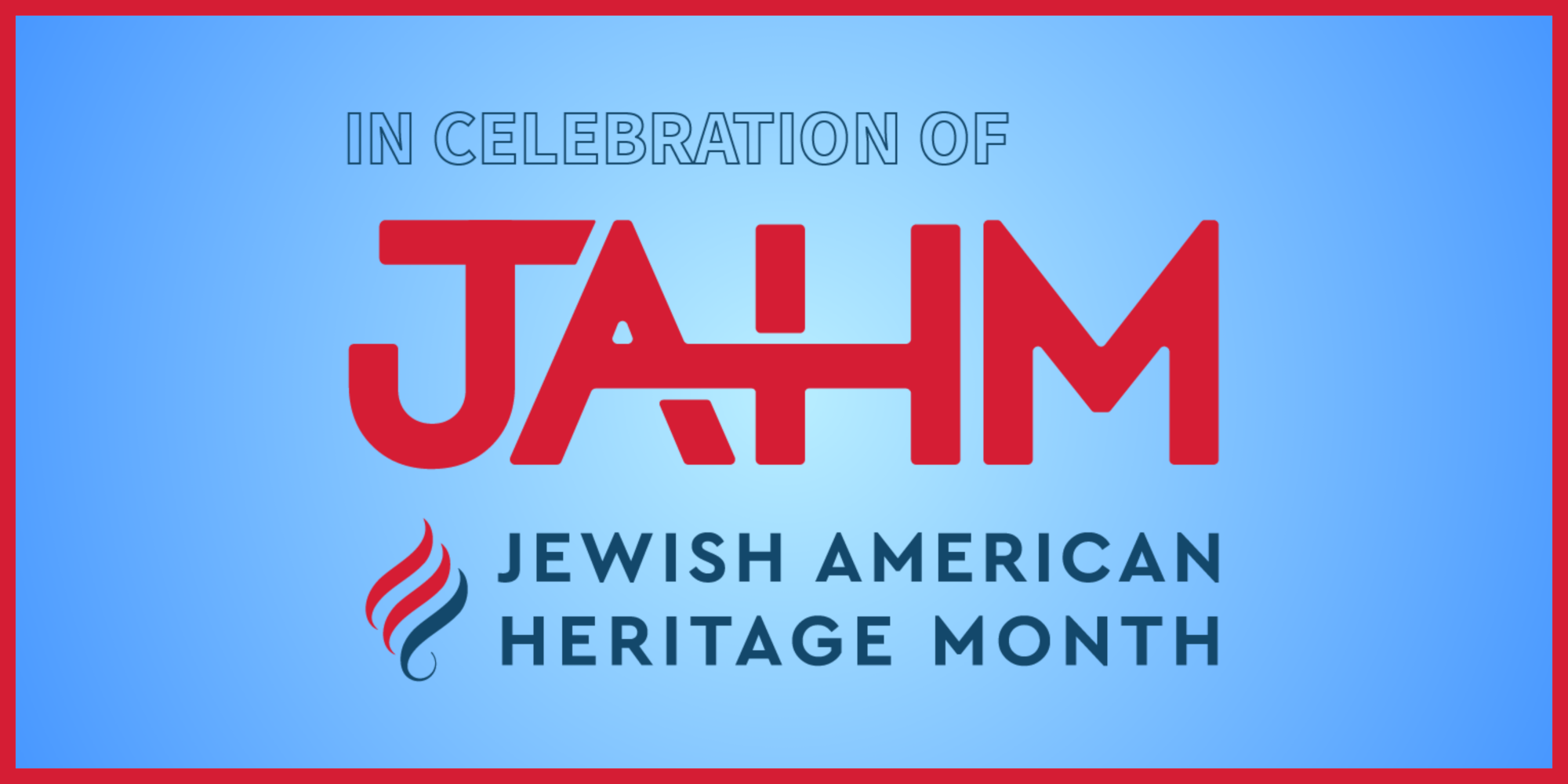 Banner for Jewish American Heritage Month